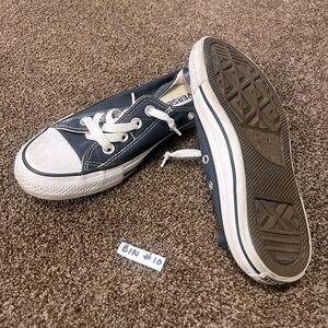 Size 6 slip on Converse. Lots of life left in these